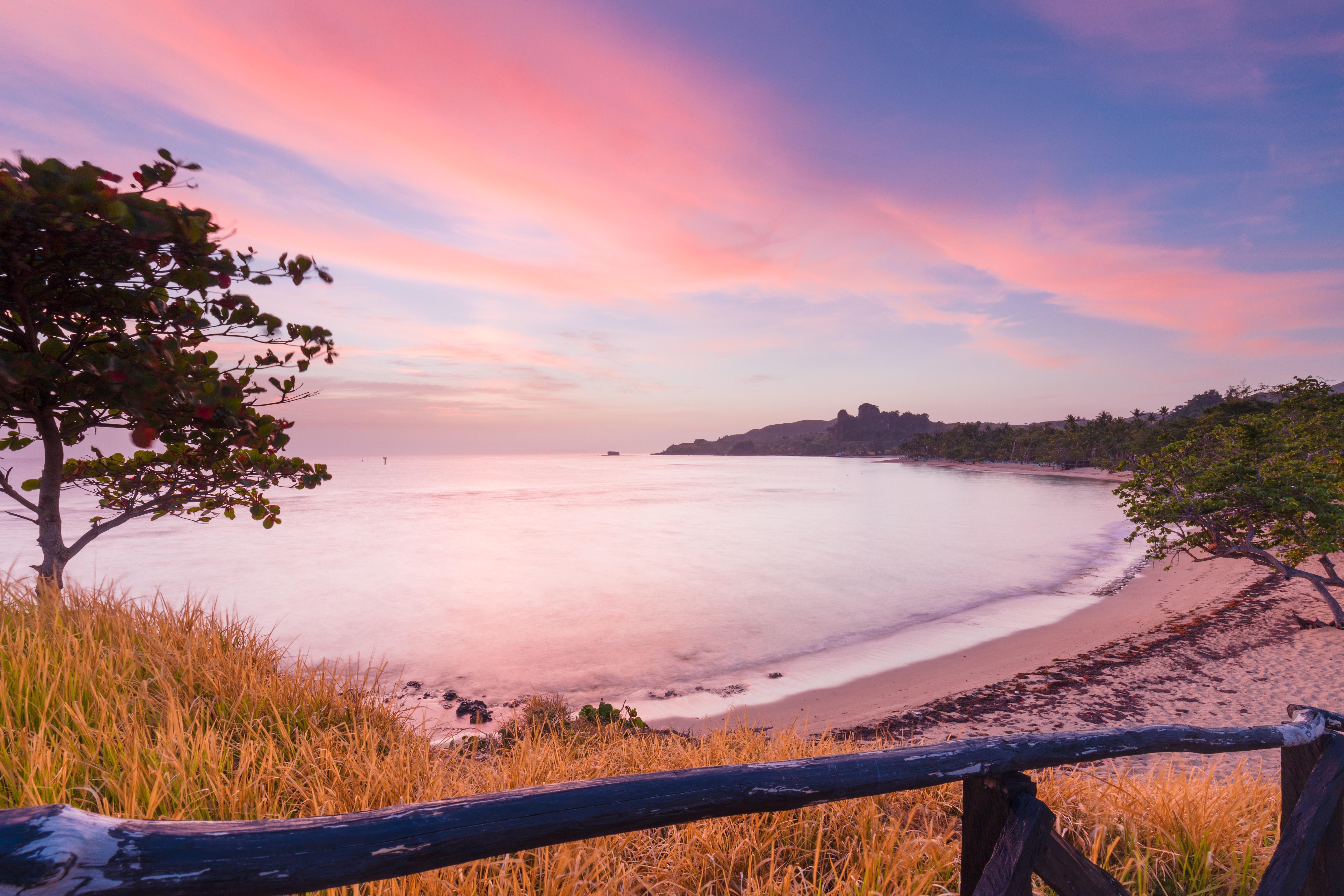 Playabachata Resort Puerto Plata Exterior foto Sunset at the beach